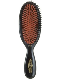 Mason Pearson Hairbrush Child Pure Bristle CB4 Dark Ruby - a