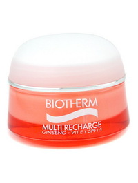 Biotherm Multi Recharge Daily Protective Energetic Moisturiser SPF 15 ( For Normal & Combination Ski - 1.69oz