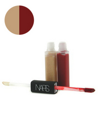 Nars Lip Stain Gloss Duo (Moon Fleet/ Indian Red) - 2x0.17oz