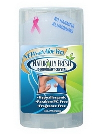 Naturally Fresh Deodorant Crystal Wide Stick w/ Aloe Vera - 3oz