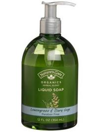Nature's Gate Lemongrass & Clary Sage Liquid Soap - 12oz