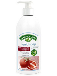 Nature's Gate Pomegranate Sunflower Velvet Moisture Liquid Soap - 16oz