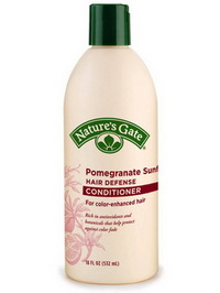 Nature's Gate Pomegranate Sunflower Hair Defense Conditioner - 18oz