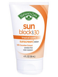 Nature's Gate Sunblock Lotion SPF 30 - 4oz