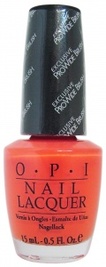 OPI ATOMIC ORANGE NAIL LACQUER (15ML) - 15ml