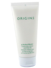 Origins A Perfect World Creamy Body Cleanser with White Tea - 6.7oz