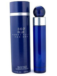 Perry Ellis 360° Blue for Men EDT Spray - 3.4oz
