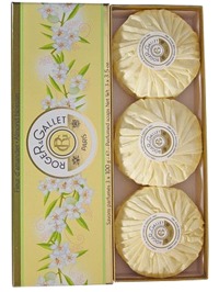 Roger & Gallet Almond Blossom Boxed Soap Trio - 3x3.5oz