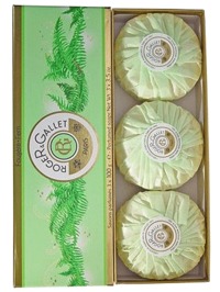 Roger & Gallet Fern Boxed Soap Trio - 3x3.5oz