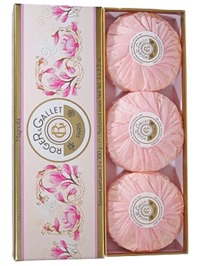 Roger & Gallet Magnolia Boxed Soap Trio - 3x3.5oz