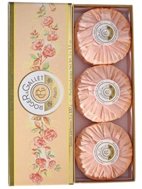 Roger & Gallet Tea Rose Boxed Soap Trio - 3x3.5oz