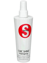S-Factor Chic Shine Hair Spray - 8.45oz