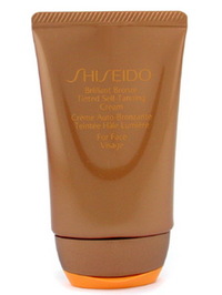 Shiseido Brilliant Bronze Tinted Self-Tanning Cream - Medium Tan - 1.8oz