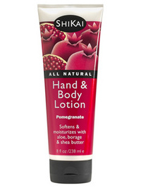 Shikai All Natural Hand and Body Lotion Pomegranate - 8oz