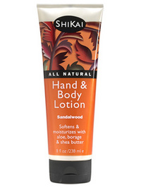 Shikai Sandalwood Amber Lotion - 8oz