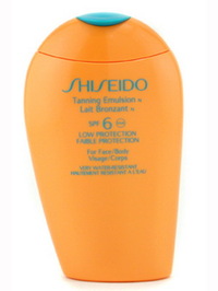 Shiseido Tanning Emulsion SPF 6 - 5oz