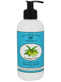 South of France Liquid Soap Ultra Moisturizing Cucumber Aloe - 12oz