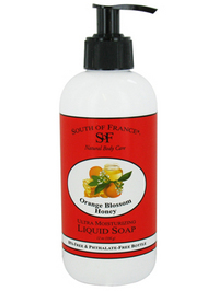 South of France Liquid Soap Ultra Moisturizing Orange Blossom Honey - 12oz
