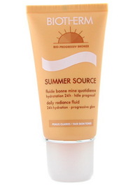 Biotherm Summer Source Daily Radiance Fluid - Fair Skin Tones 50ml/1.69oz - 1.69oz