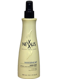 Nexxus Maxximum Styling and Finishing Spray, Super Hold - 10.1oz