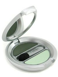 T. LeClerc Powder Eye Shadow Matte & Iridescent Duo - 24 Vert Amande (New Packaging) - 0.08oz