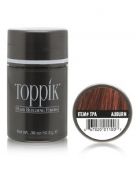 Toppik Hair Building Fibers 0.36oz - auburn - 0.36 oz