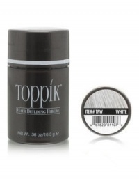 Toppik Hair Building Fibers 0.36oz - White - 0.36 oz