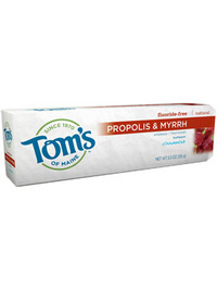 Tom's of Maine Fluoride-Free Propolis & Myrrh Toothpaste - Cinnamint - 6oz