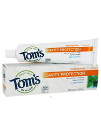 Tom's of Maine Cavity Protection Fluoride Toothpaste - Peppermint Baking Soda - 6oz