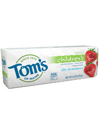 Tom's of Maine Children's Fluoride Toothpaste - Silly Strawberry - 4oz