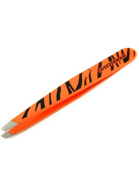 Tweezerman Animal Print Slant Tweezer - Tiger - 1 item