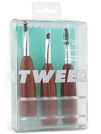 Tweezerman Brow & Concealer Brush Set - 3 pcs