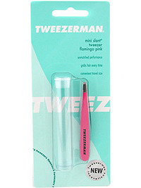 Tweezerman Mini Slant Tweezer (Flamingo Pink) - 1 item