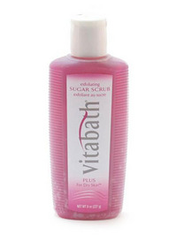 Vitabath Plus for Dry Skin Exfoliating Sugar Scrub - 8oz