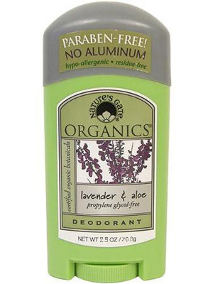 Nature s Gate Organic Lavender Aloe Deodorant Stick - Free 